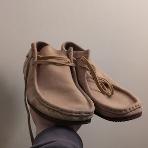 Clarks Wallabees Leather Soles